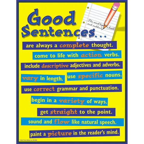 CHARTLET GOOD SENTENCES