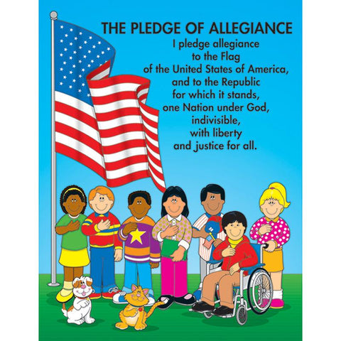 CHARTLET THE PLEDGE OF ALLEGIANCE