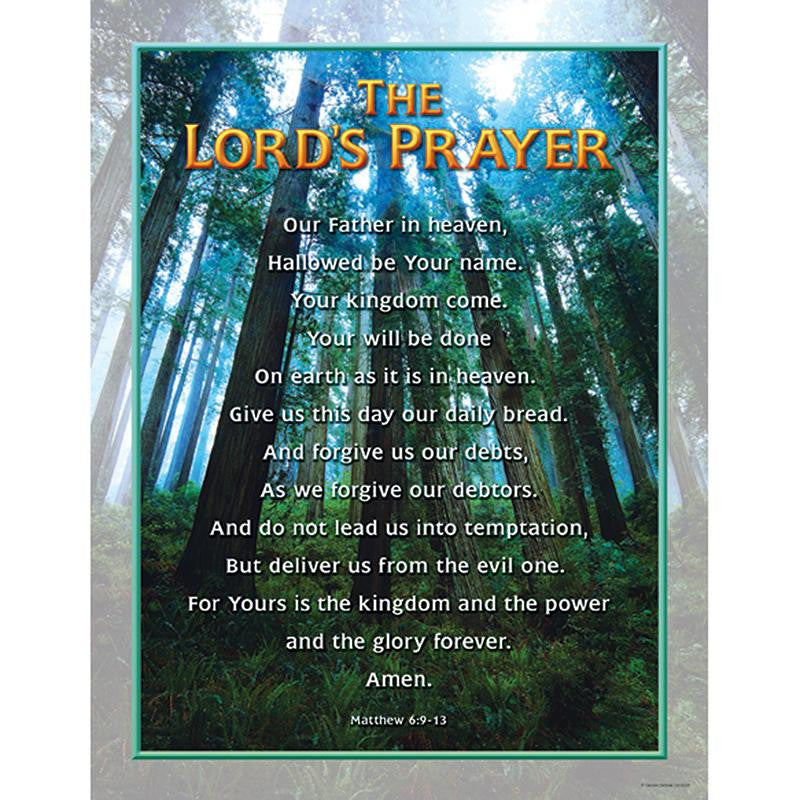 CHARTLET THE LORDS PRAYER 17X22