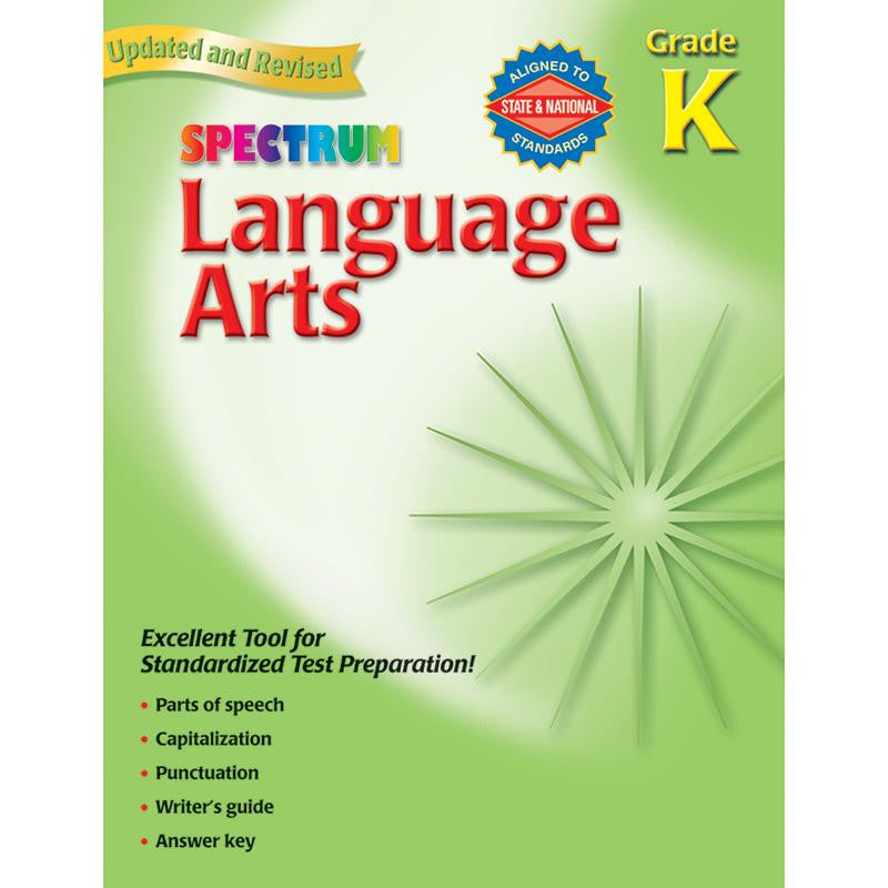 SPECTRUM LANGUAGE ARTS GR K