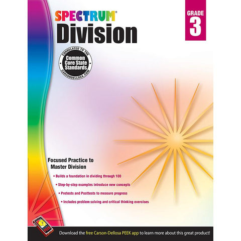 SPECTRUM GR3 DIVISION WORKBOOK