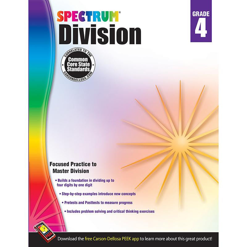 SPECTRUM GR4 DIVISION WORKBOOK