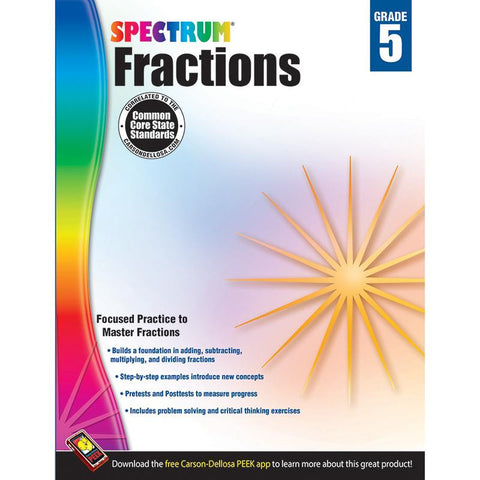 SPECTRUM GR5 FRACTIONS WORKBOOK