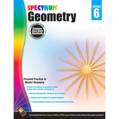 SPECTRUM GR6 GEOMETRY WORKBOOK