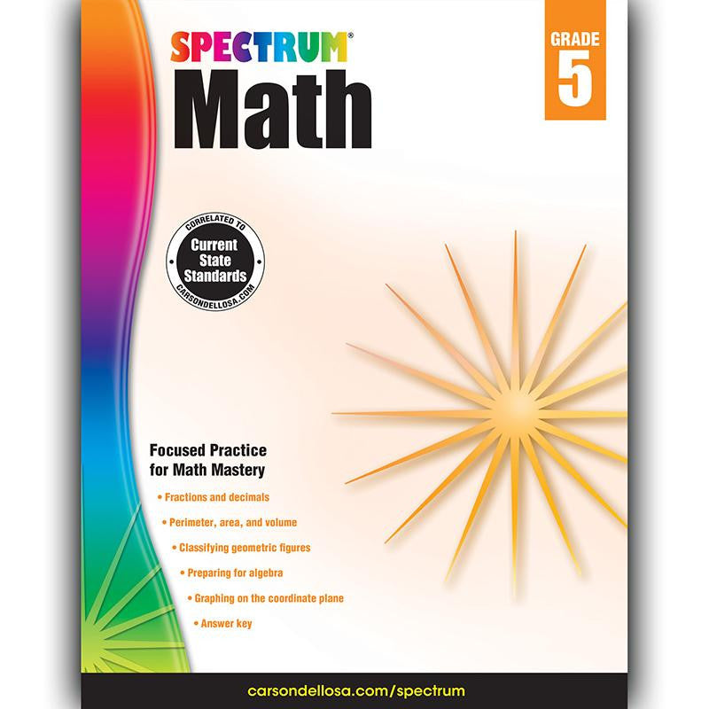 SPECTRUM MATH GR 5