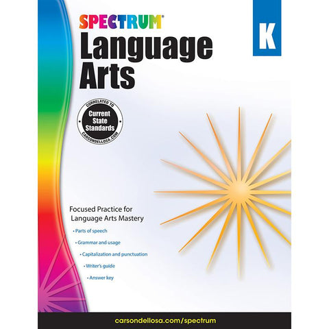 SPECTRUM LANGUAGE ARTS GR K