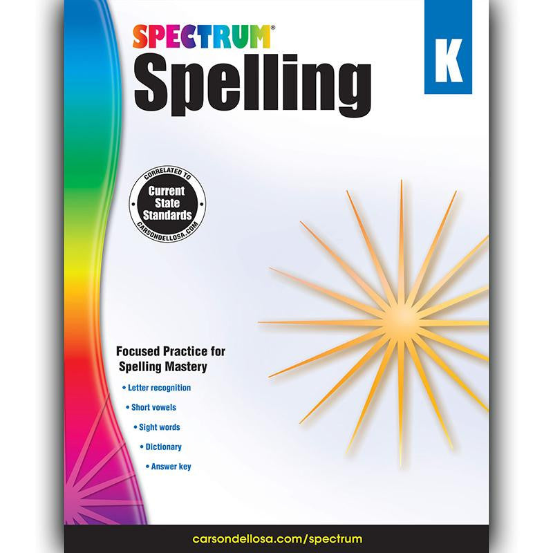 SPECTRUM SPELLING GR K