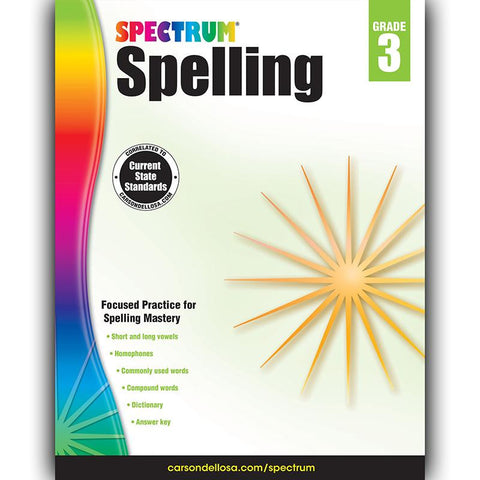 SPECTRUM SPELLING GR 3