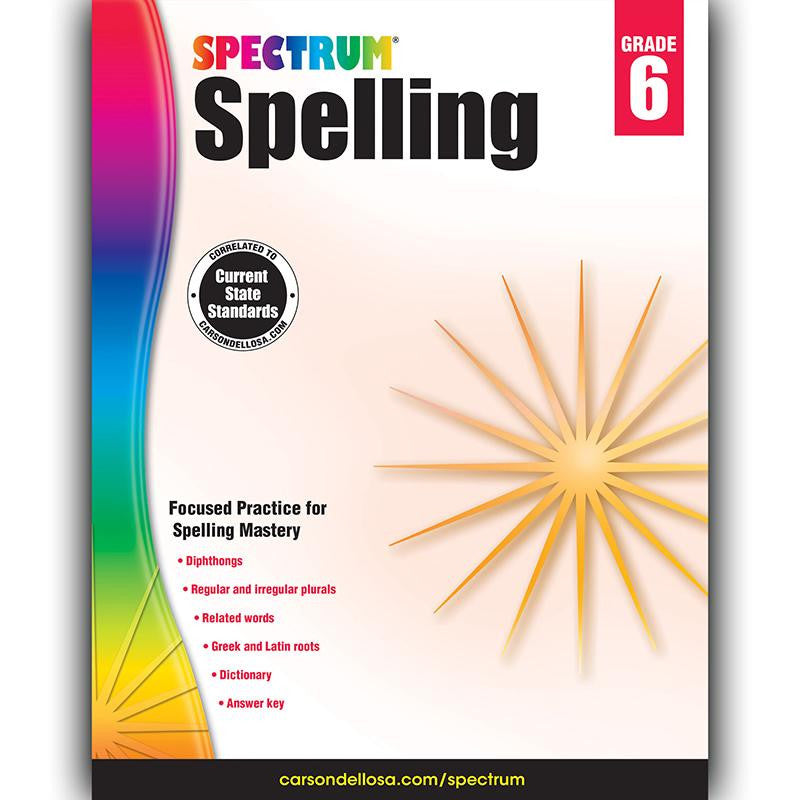 SPECTRUM SPELLING GR 6