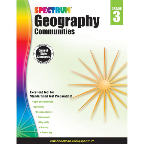 SPECTRUM GEOGRAPHY COMMUNITIES GR 3