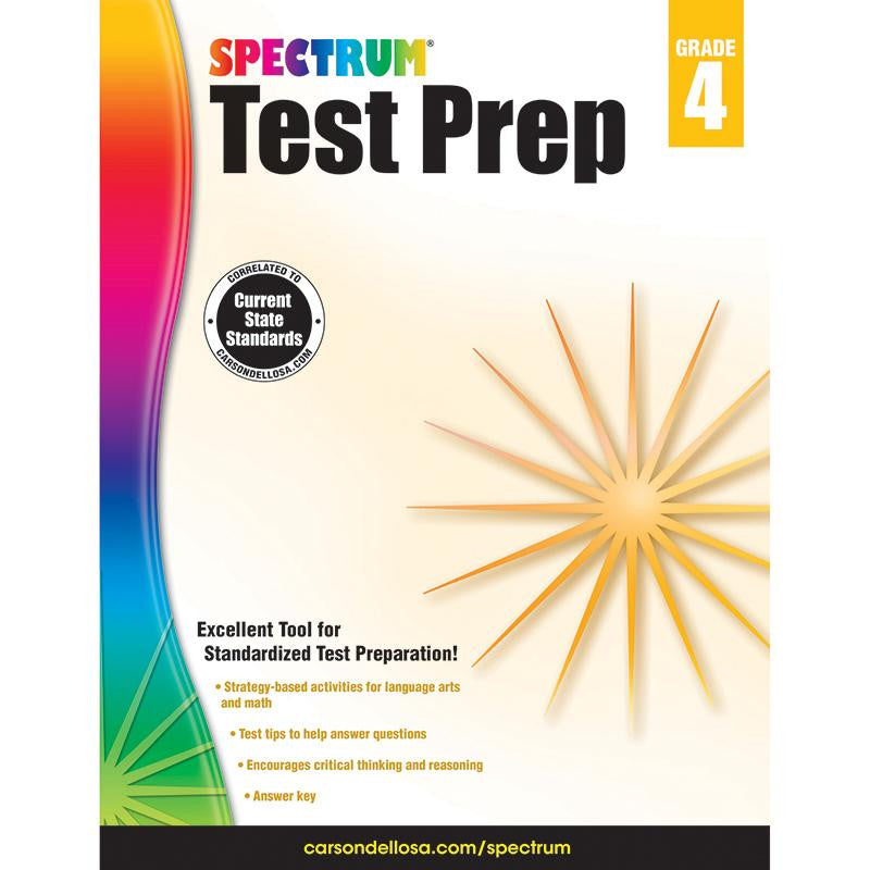 SPECTRUM TEST PREP GR 4