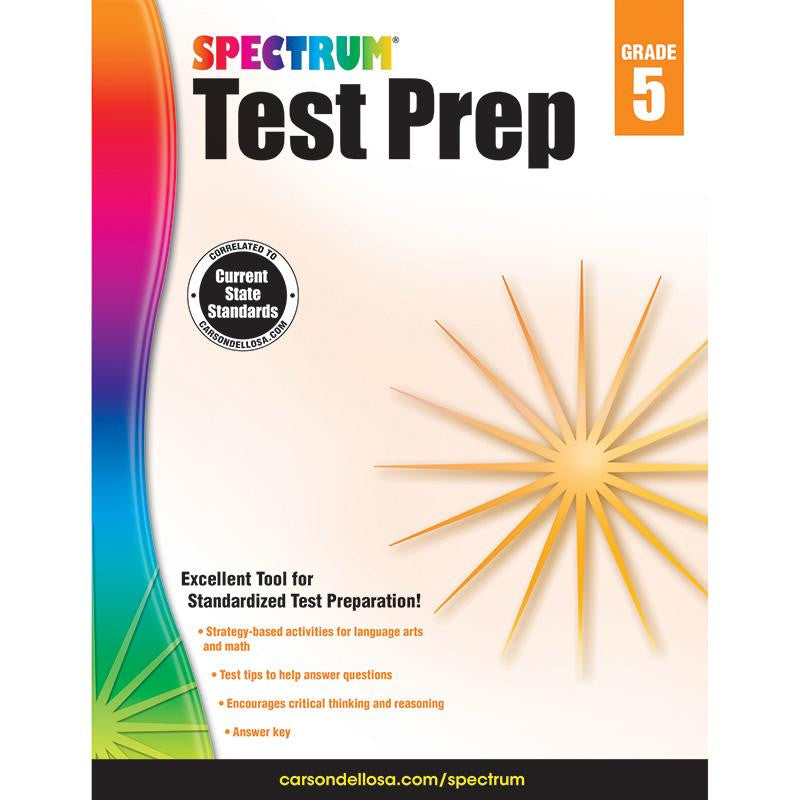 SPECTRUM TEST PREP GR 5