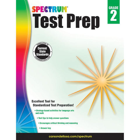 SPECTRUM TEST PREP GR 2