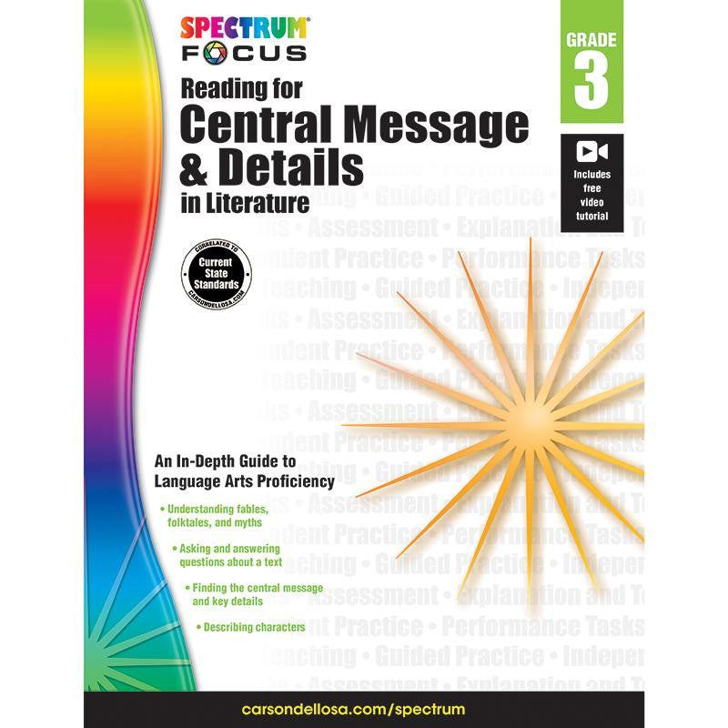 SPECTRUM READING CENTRAL MESSAGE