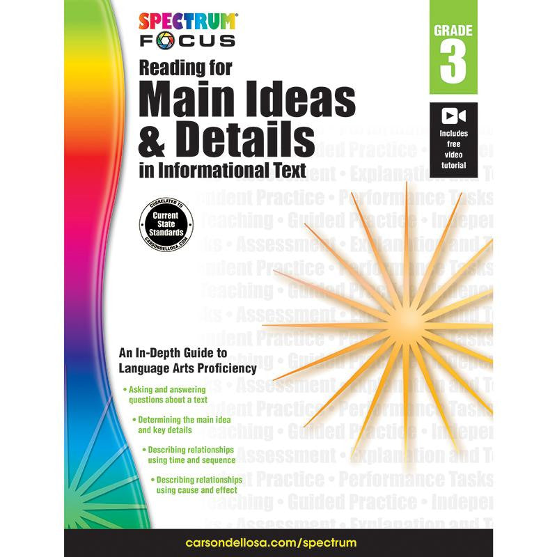 SPECTRUM READING MAIN IDEAS &