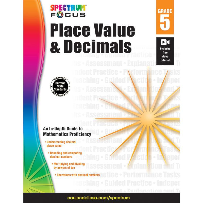 SPECTRUM PLACE VALUE & DECIMALS