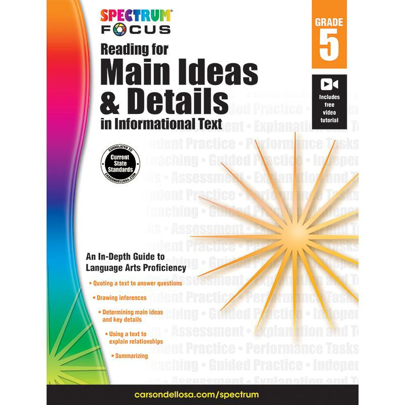 SPECTRUM READING FOR MAIN IDEAS &