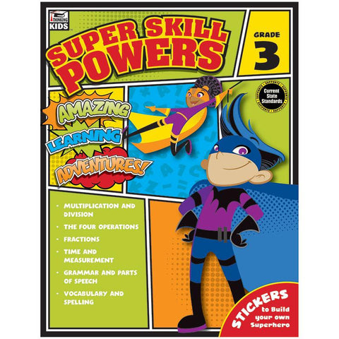 SUPER SKILL POWERS GR 3