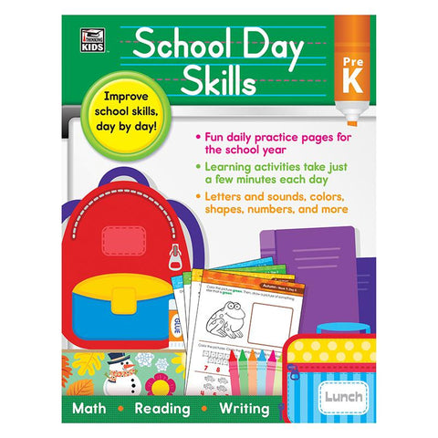 SCHOOL DAY SKILLS GR PRE K