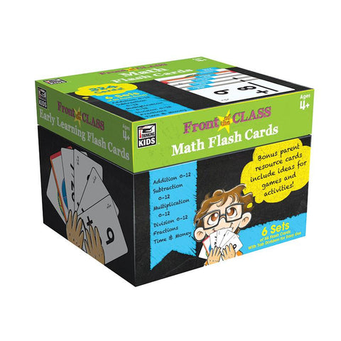 MATH FLASH CARDS GR PK-3