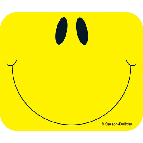 NAME TAGS SMILEY FACE YELLOW 40-PK