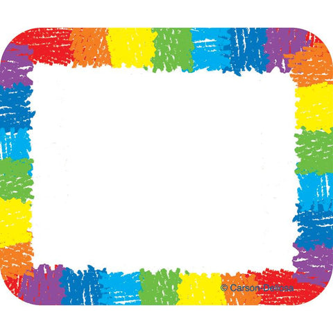 NAME TAGS RAINBOW KID-DRAWN 40-PK