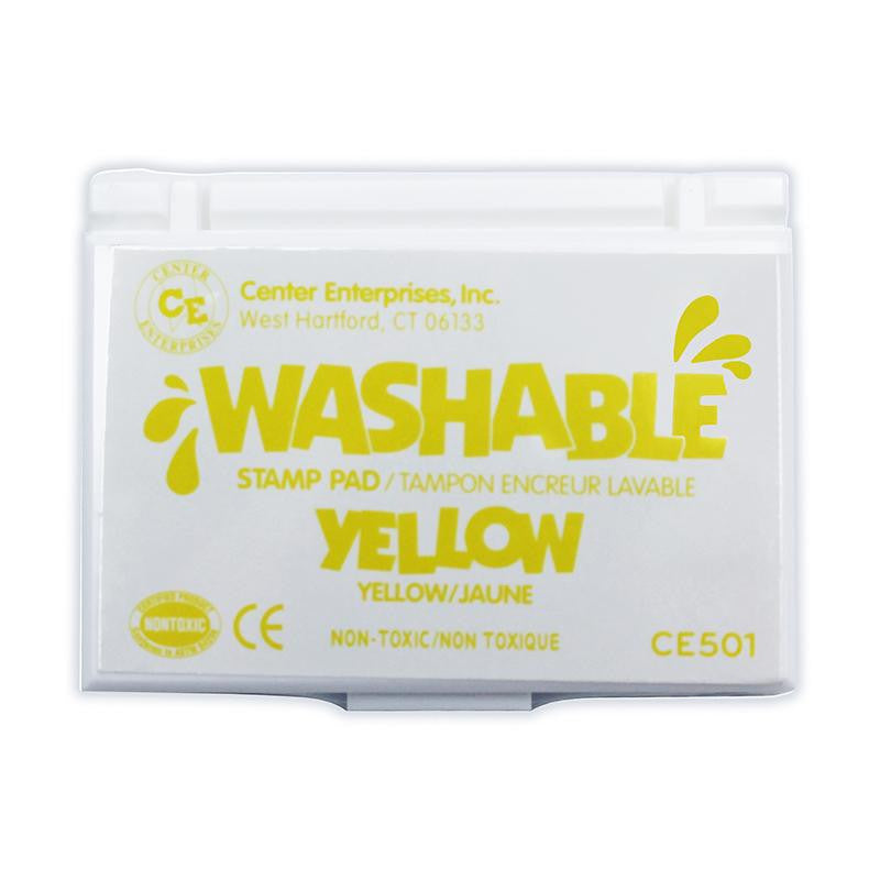 STAMP PAD WASHABLE YELLOW