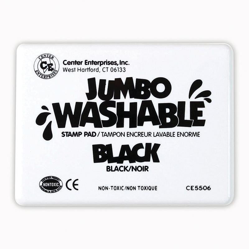 JUMBO STAMP PAD BLACK WASHABLE