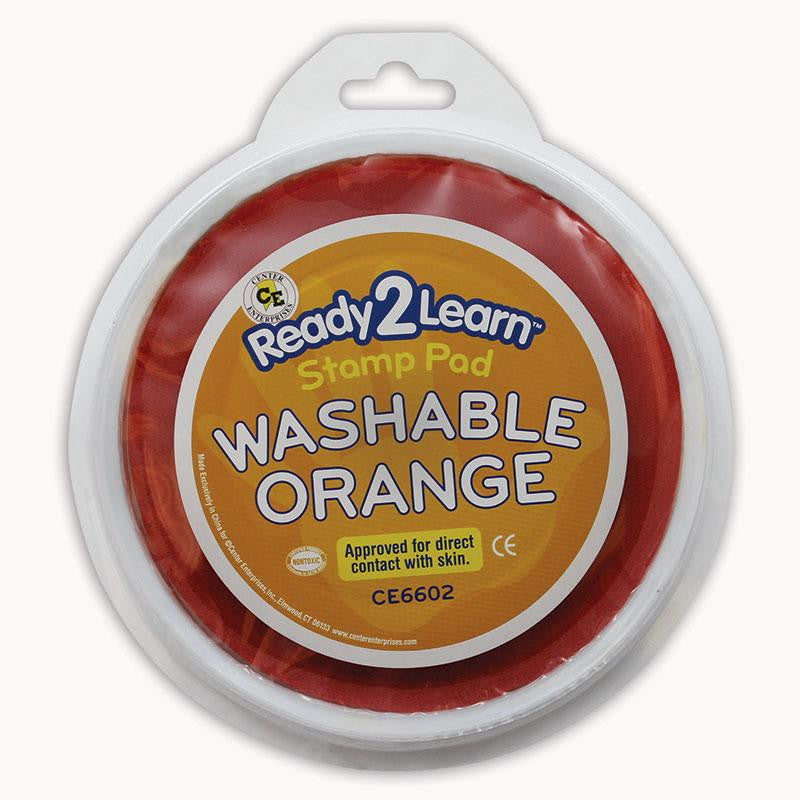 JUMBO CIRCULAR WASHABLE ORANGE PAD