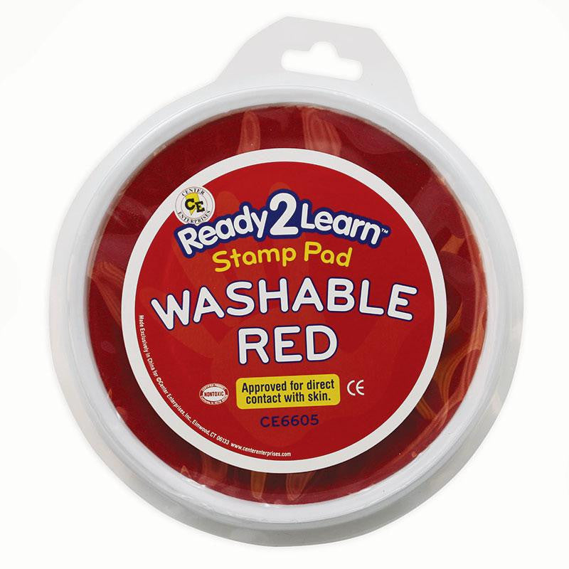 JUMBO CIRCULAR WASHABLE RED PAD