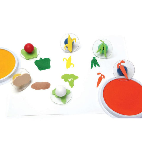 READY2LEARN GIANT VEGETABLE STAMPS