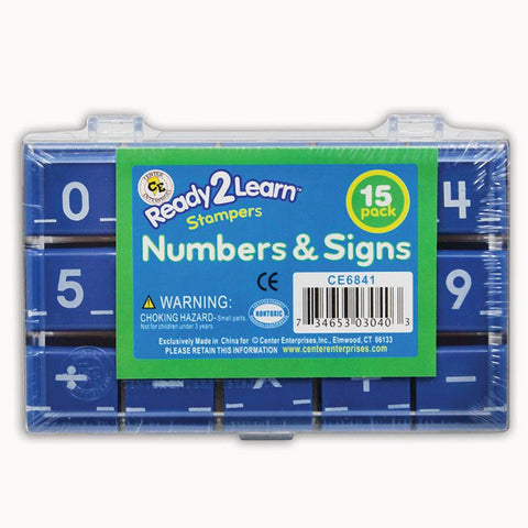 MANUSCRIPT NUMBERS STAMP SET 1