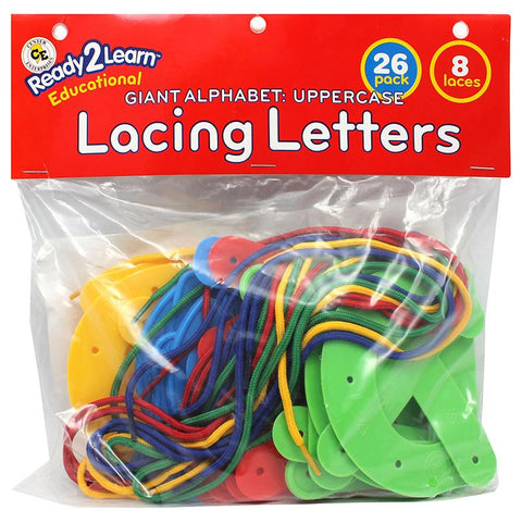 READY2LRN LACING LETTERS UPPERCASE