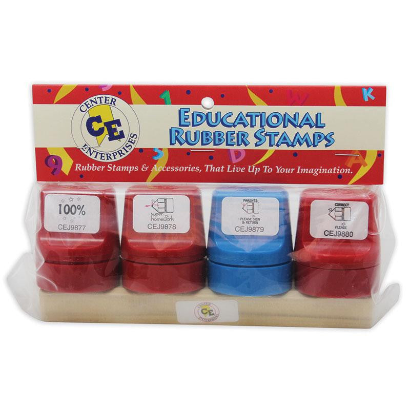 JUMBO STAMPERS TAKE NOTE SET 4-PK