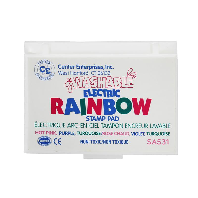 STAMP PAD RAINBOW ELECTRIC 3 COLORS