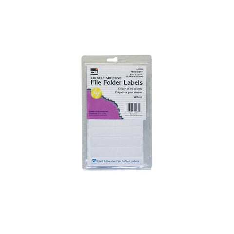 FILE FOLDER LABELS WHITE