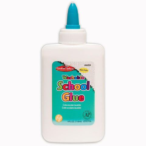 ECONOMY WASHABLE SCHOOL GLUE 4 OZ