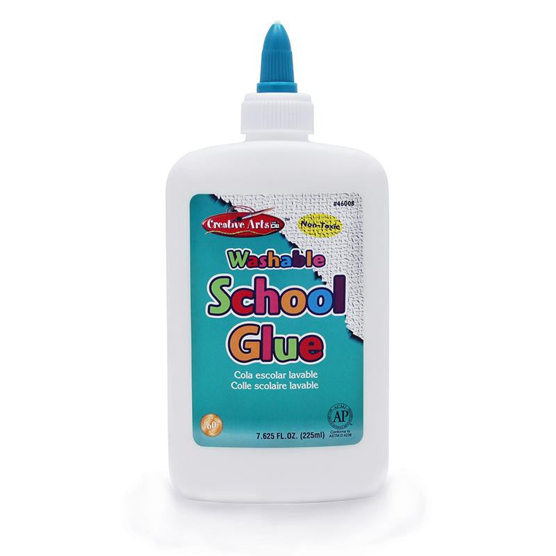 ECONOMY WASHABLE SCHOOL GLUE 8 OZ