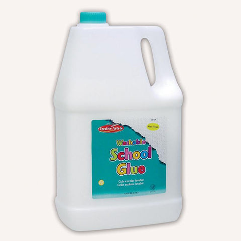 ECONOMY WASHABLE SCHOOL GLUE GALLON