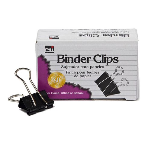 MINI BINDER CLIPS 12CT 1-4IN