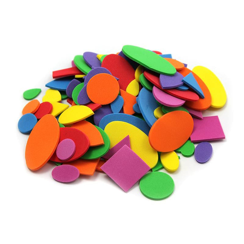 FOAM SHAPES ASST COLORS 264 PCS