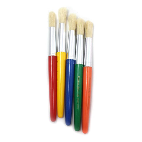 BRUSHES STUBBY ROUND 5 SET