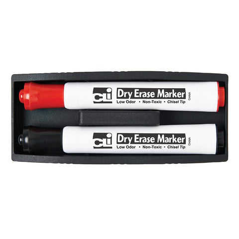 MAGNETIC WHITEBOARD ERASER WITH TWO