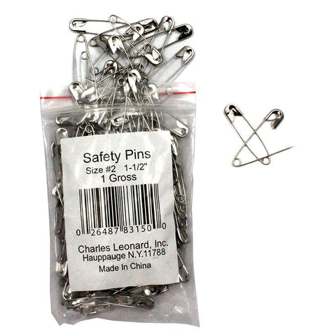 SAFETY PINS 1.5IN