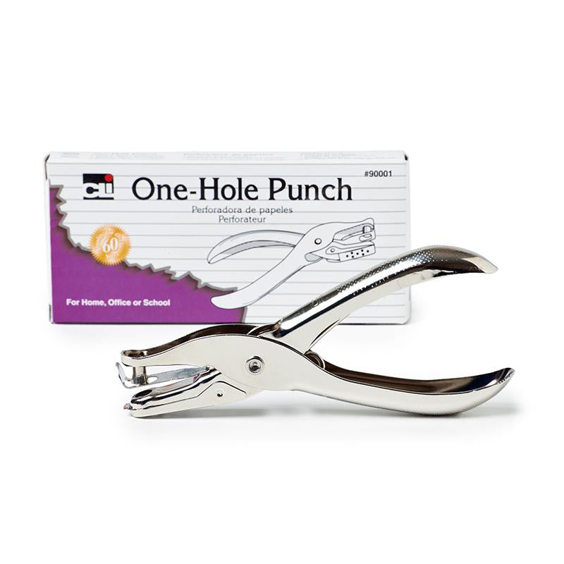 PAPER PUNCHES 1 HOLE W-METAL CATCH