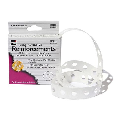 HOLE REINFORCEMENTS BOX OF 200