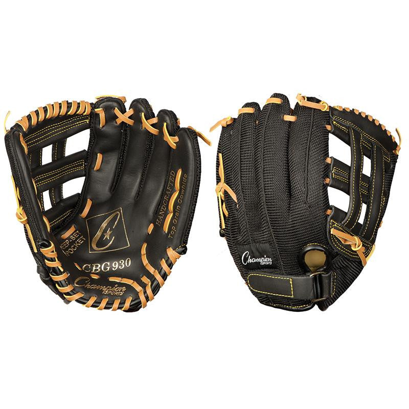 10IN PE GLOVE YOUTH BLACK