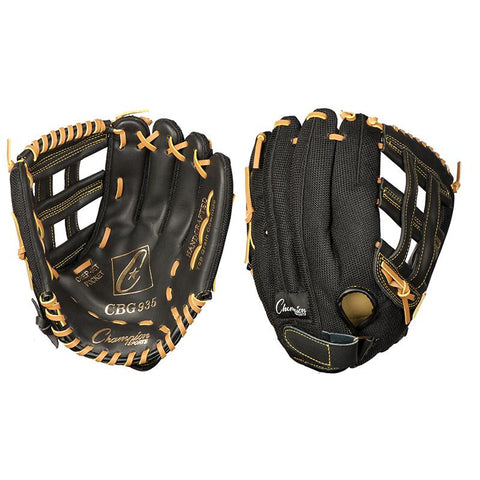 11IN PE GLOVE ADJ BLACK