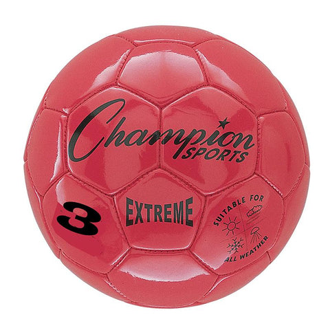 SOCCER BALL SIZE3 COMPOSITE RED