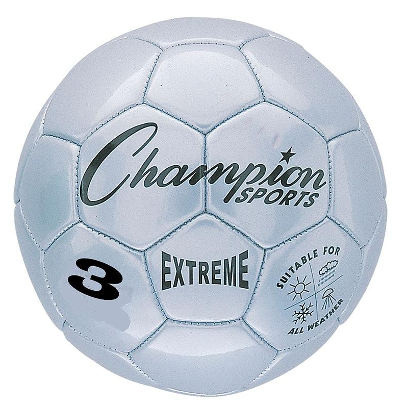 SOCCER BALL SIZE3 COMPOSITE SILVER